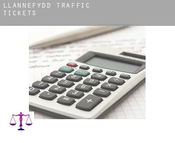 Llannefydd  traffic tickets