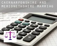 Caernarfonshire and Merionethshire  marriage