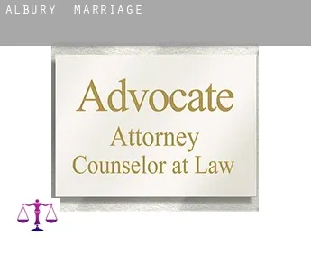 Albury  marriage