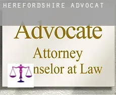 Herefordshire  advocate