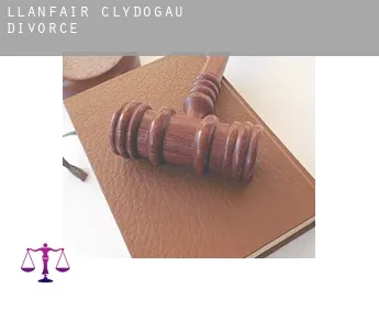 Llanfair Clydogau  divorce