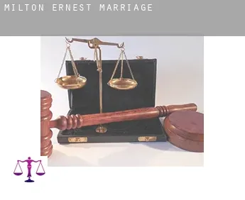Milton Ernest  marriage