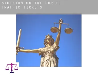 Stockton on the Forest  traffic tickets