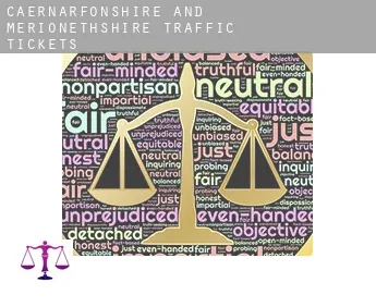 Caernarfonshire and Merionethshire  traffic tickets