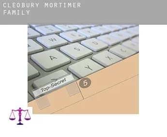 Cleobury Mortimer  family