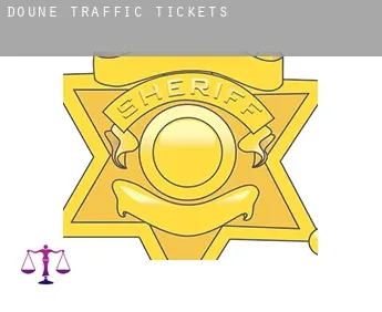 Doune  traffic tickets