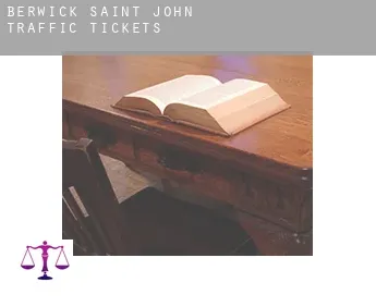 Berwick Saint John  traffic tickets