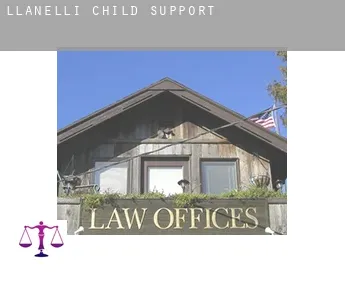 Llanelli  child support