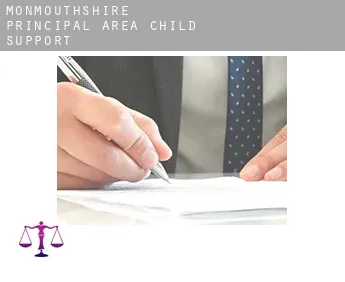 Monmouthshire principal area  child support