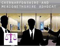 Caernarfonshire and Merionethshire  advocate