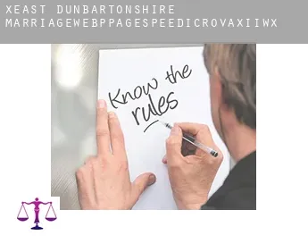 East Dunbartonshire  marriage