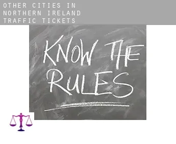 Other cities in Northern Ireland traffic tickets