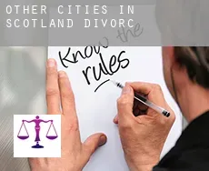 Other cities in Scotland  divorce