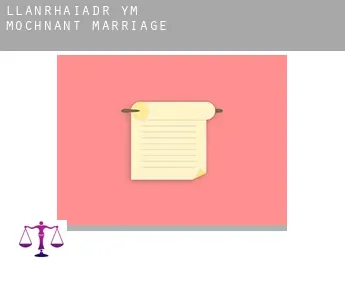 Llanrhaiadr-ym-Mochnant  marriage