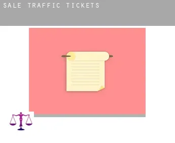 Sale  traffic tickets
