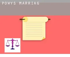 Powys  marriage