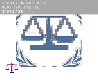 Merthyr Tydfil (County Borough)  marriage