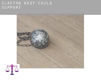 Clayton West  child support
